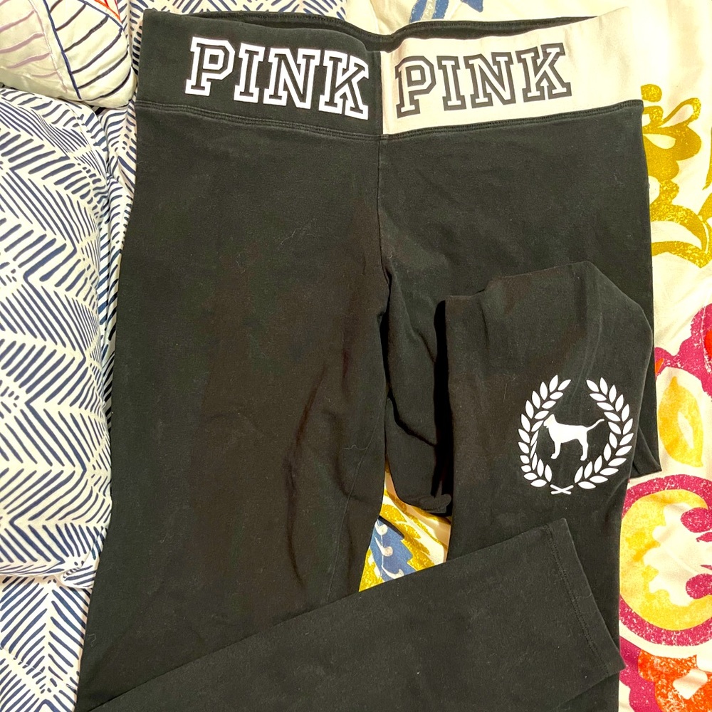 Pink leggings